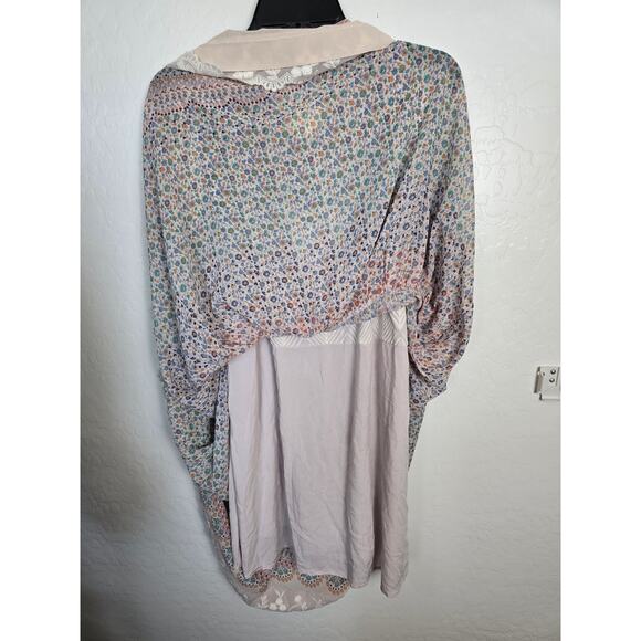 Meave Slip Dress with overlay Size Large - Picture 4 of 5